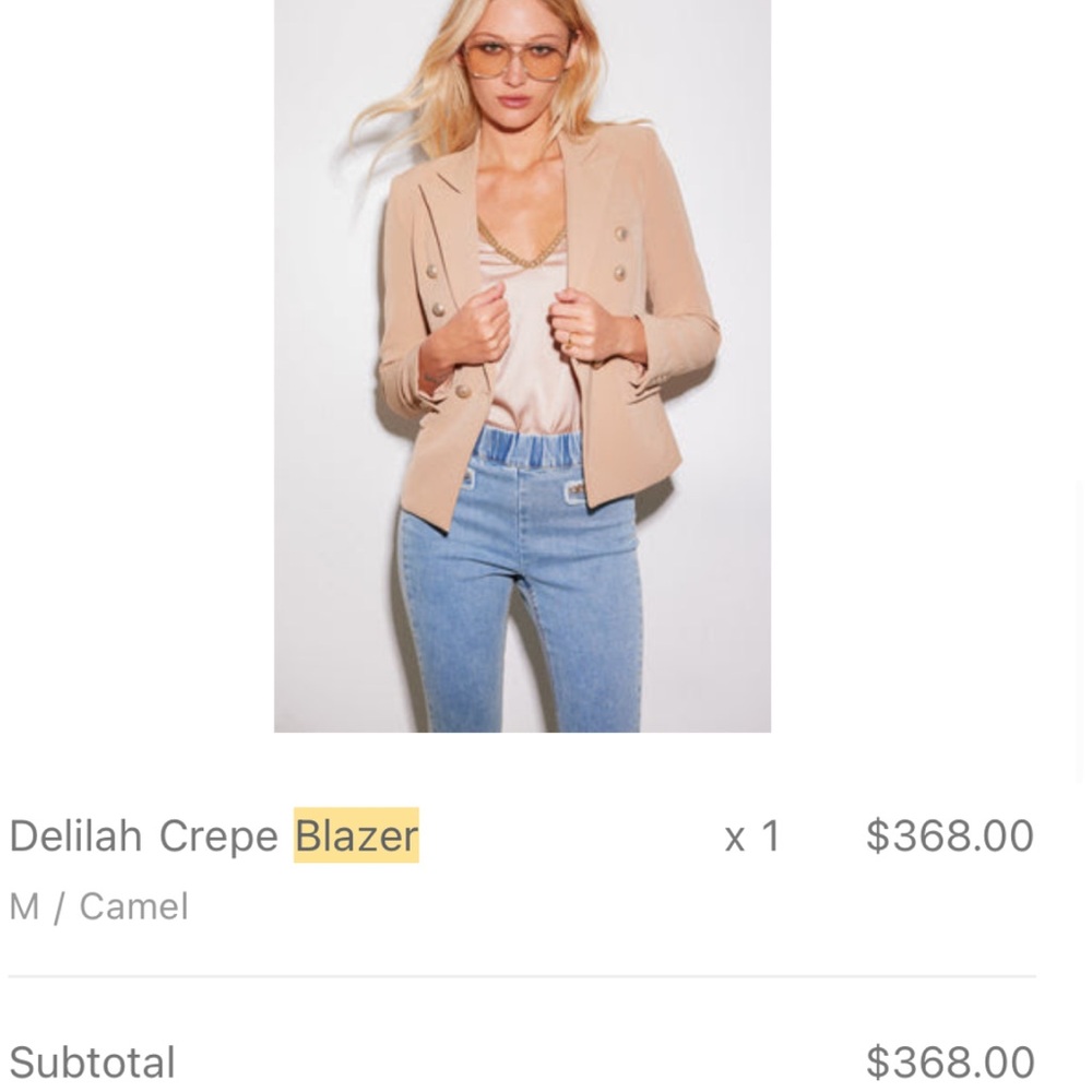 Generation Love Camel Blazer